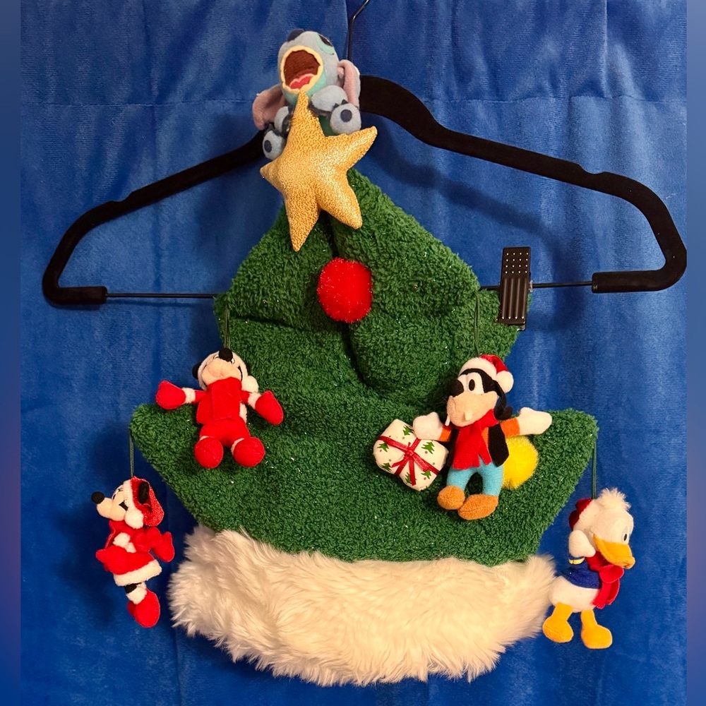 Disney World Light Up Plush Christmas Hat
